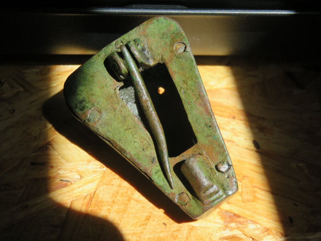 viking boar head brooch