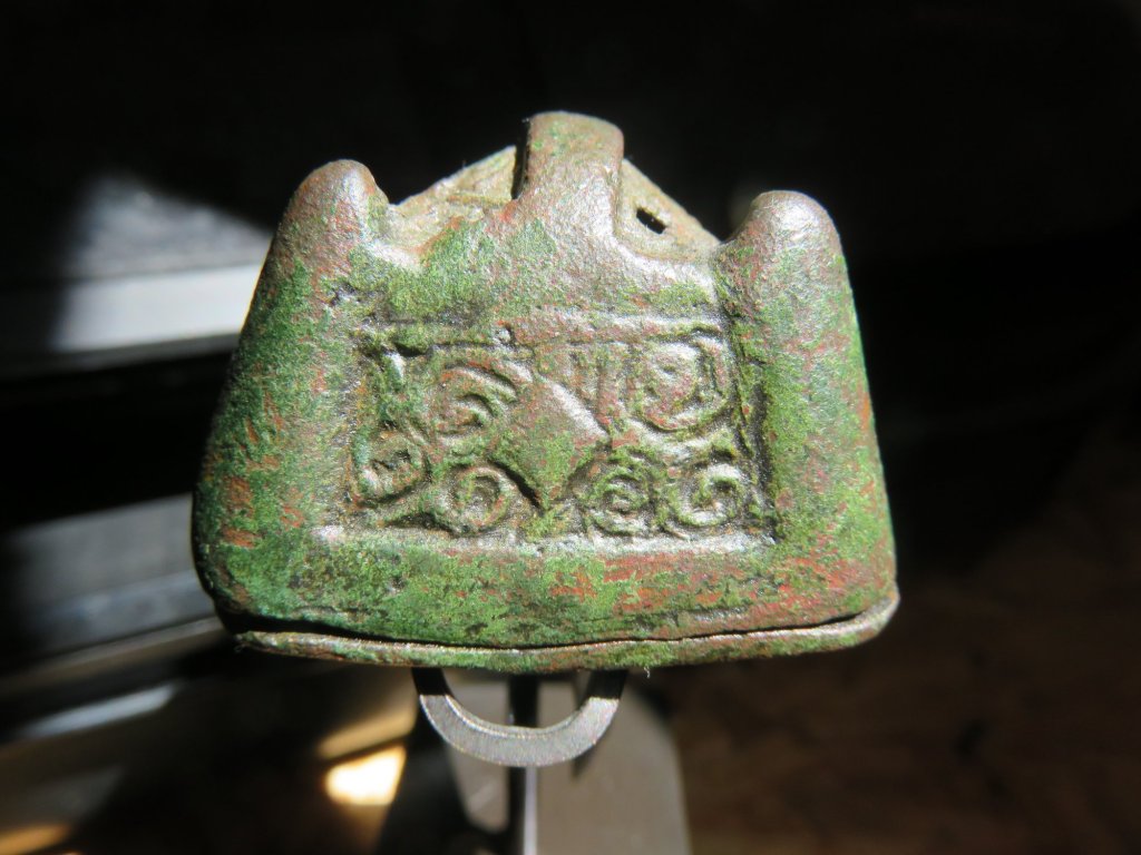 viking boar head brooch