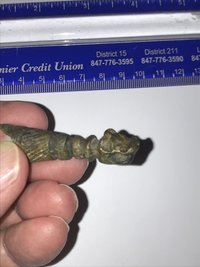 viking drinking horn mount