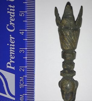 viking drinking horn mount