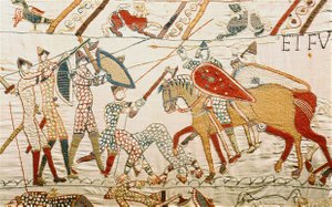viking stirrups on Bayeux Tapestry