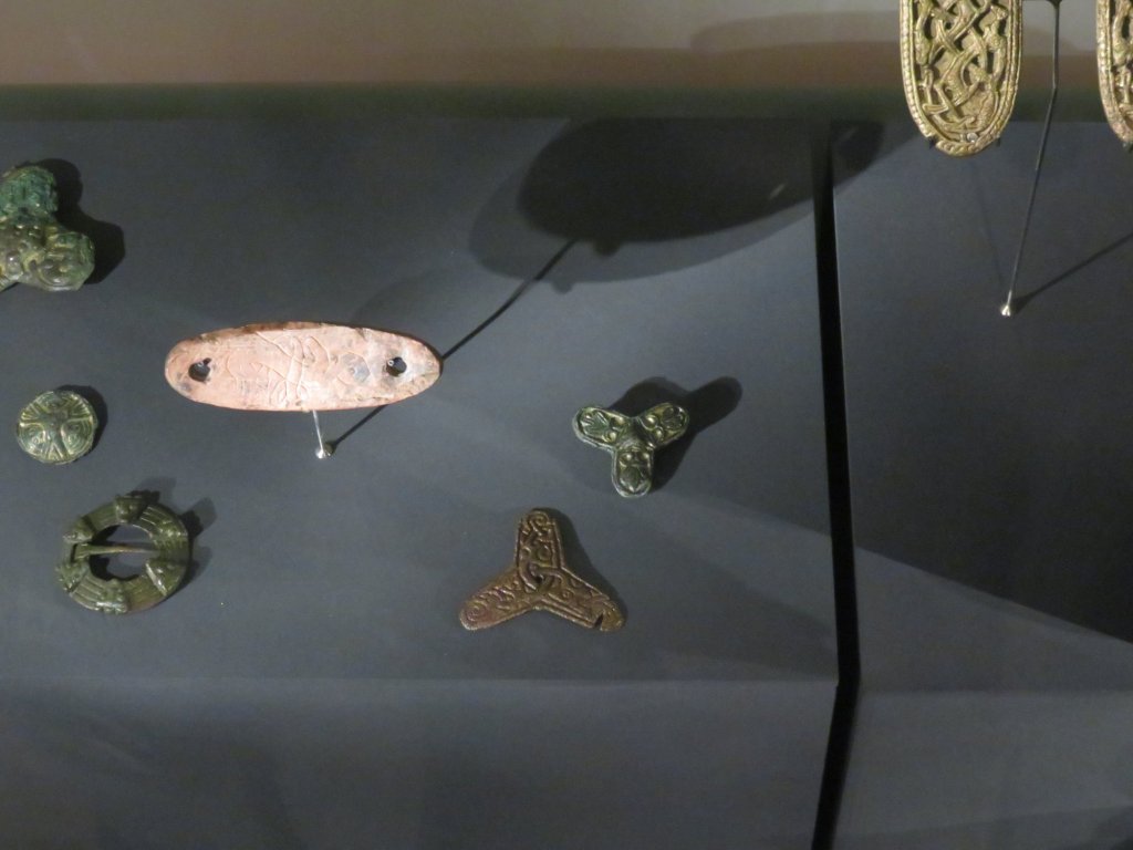 viking brooches in National museum of Iceland