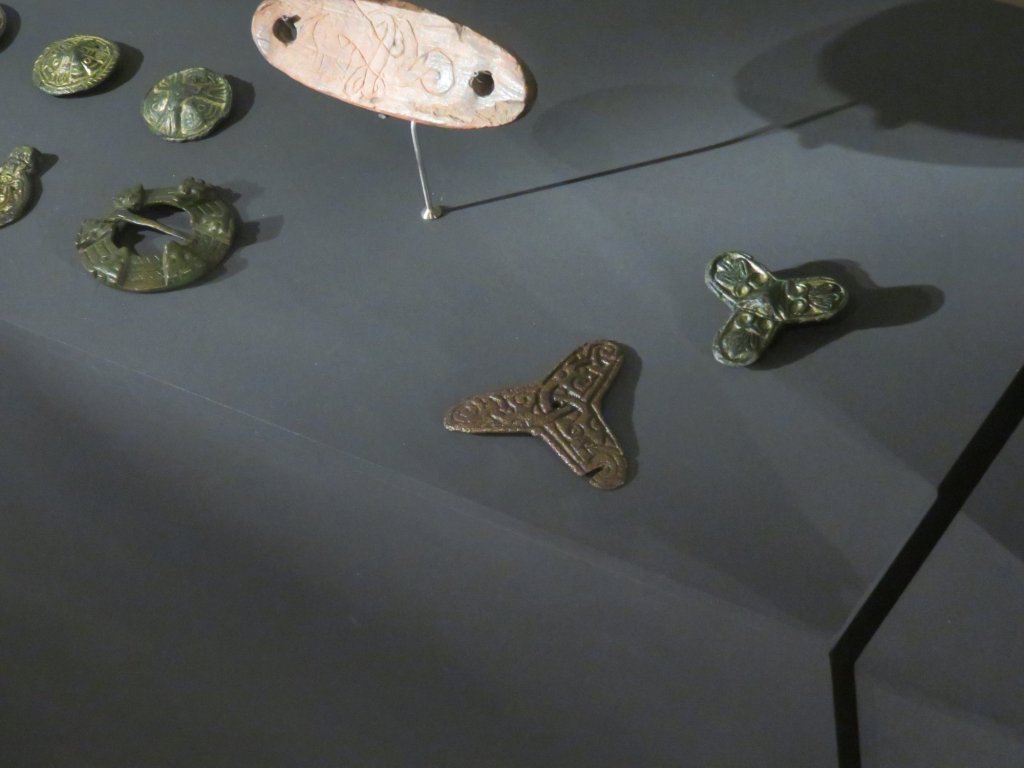 viking brooches in National museum of Iceland