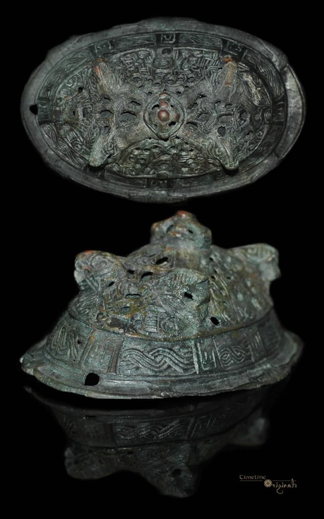 viking tortoise brooch